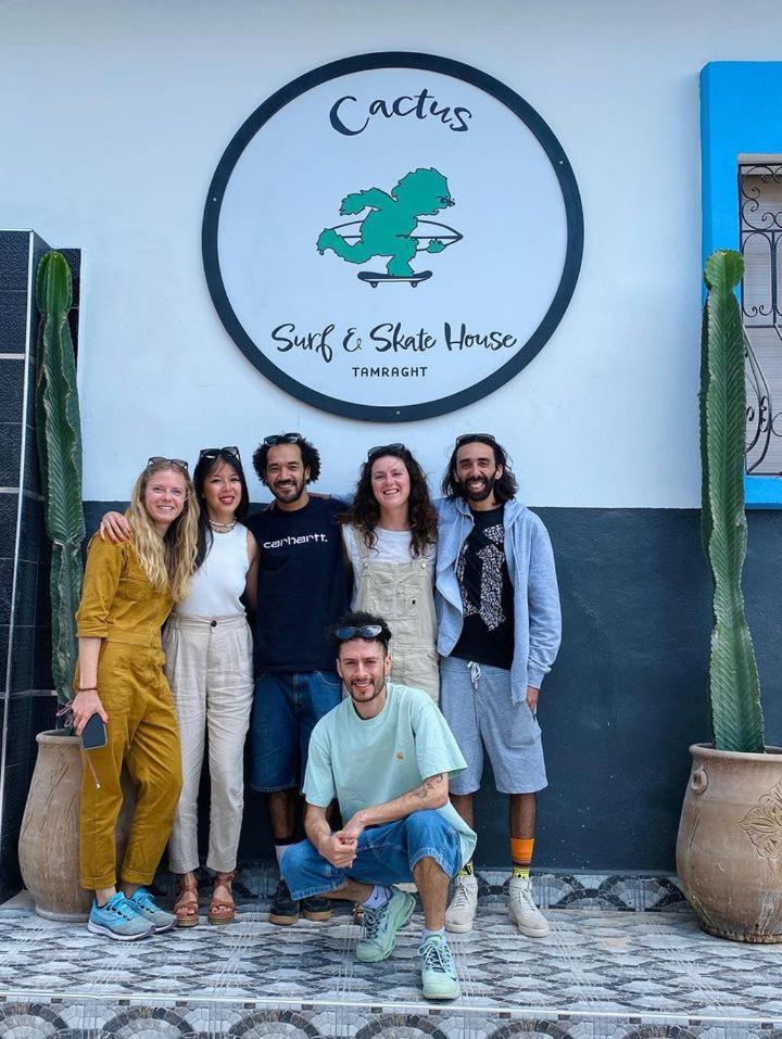 Cactus Surf House Pansiyon Tamraght Dış mekan fotoğraf